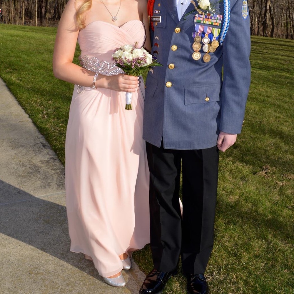 Bicici & Cory light pink prom dress size 2!